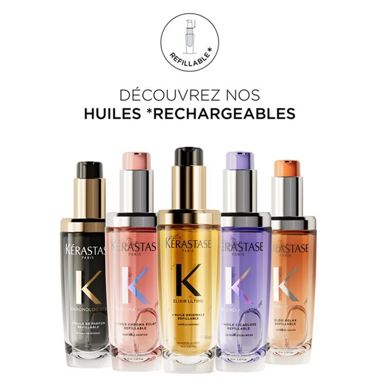 L'HUILE CHROMA ÉCLAT RECHARGEABLE - 75ML