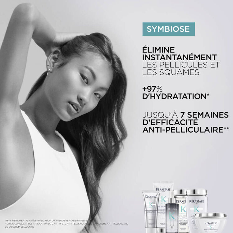 Quatuor Symbiose anti-pelliculaire cuir chevelu sec et sensible